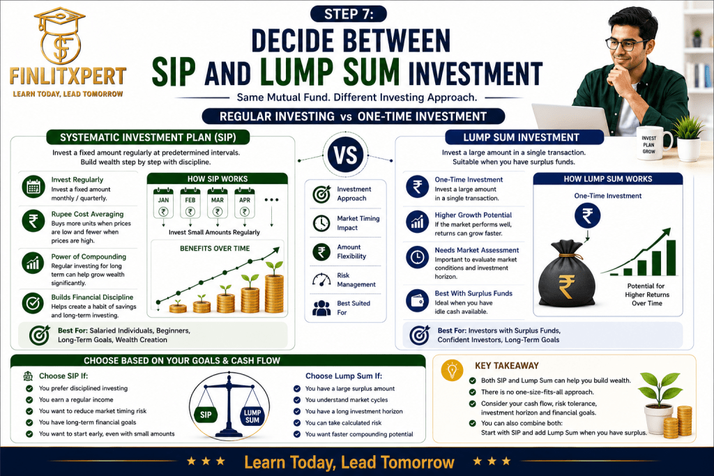 Decide Between SIP and Lump Sum for Mutual Fund Investment