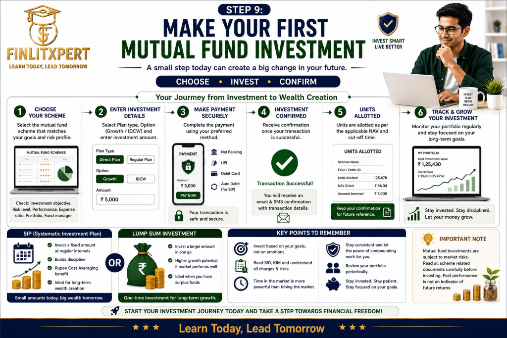 Make Your First Mutual Fund Investment Through SIP or Lump Sum
