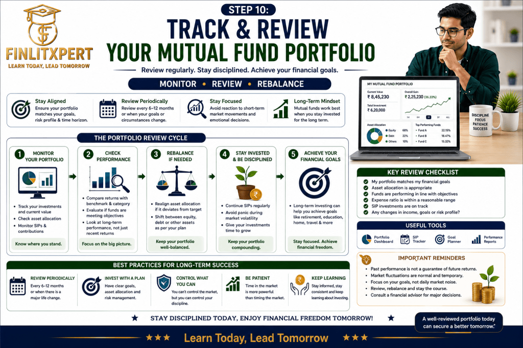 Track and Review Your Mutual Fund Investment Portfolio Regularly