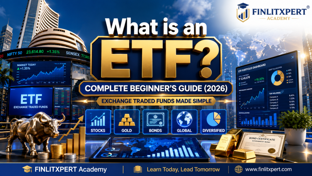 What is an ETF explained for beginners by FINLITXPERT Academy